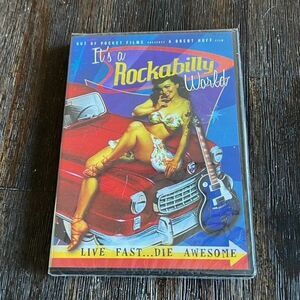 It's a Rockabilly World Live Fast Die Awesome Subculture Documentary DVD NEW
